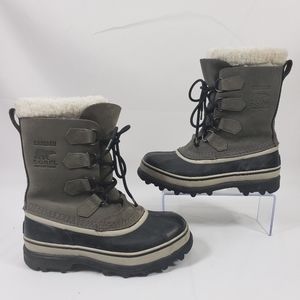 Sorel Caribou insulated winter boots gray sz 6